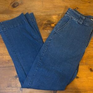 🧡 Bagatelle Dark Blue Wide Leg Jeans